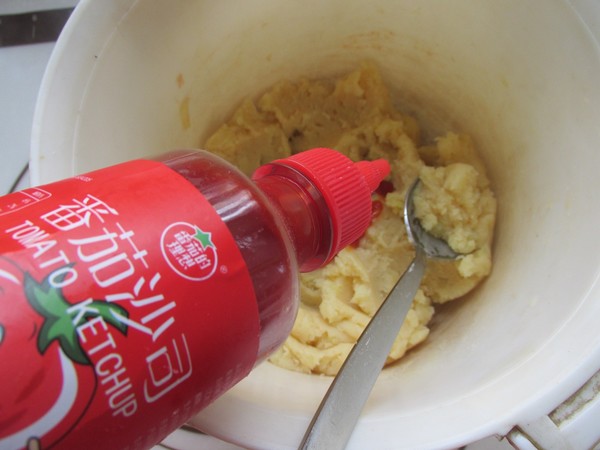 Tomato Potato Cheese Balls recipe