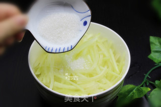 Sweet and Sour Cold Watermelon Rind recipe