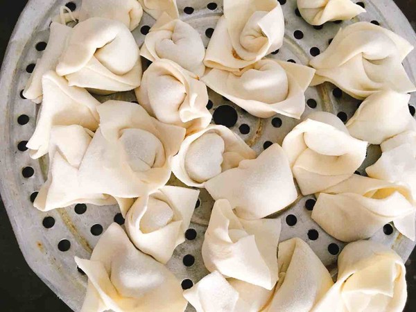 Lotus Root Pork Wonton recipe