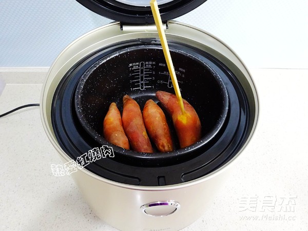 Rice Cooker Version Roasted Sweet Potatoes—— recipe