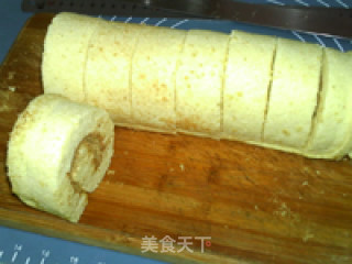 Pork Floss Cake Roll recipe