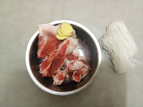 Lamb Bone Vermicelli Soup recipe