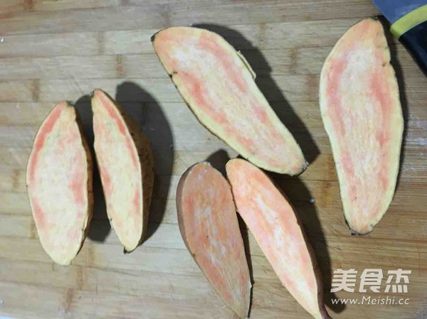 Air Fryer Version Roasted Sweet Potatoes recipe