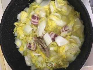 Bacon Konjac Baby Vegetable Soup recipe