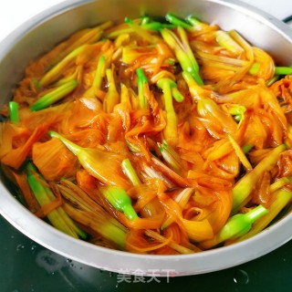 Stir-fried Pork with Daylily recipe