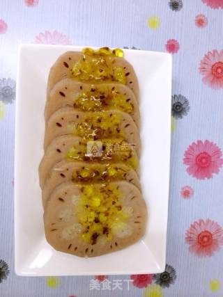 Osmanthus Sweet Lotus Root recipe