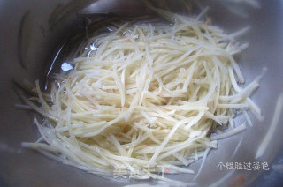 Steamed Potato Shreds recipe