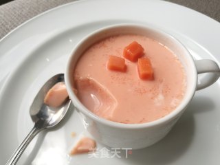 #trust之美# Papaya Hits Milk recipe
