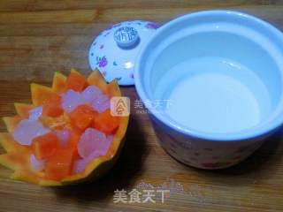 Stewed Hashima with Papaya recipe