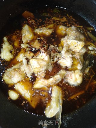 Grilled Fish Cubes with Shiitake Mushrooms recipe