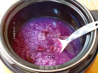 Purple Potato Congee recipe