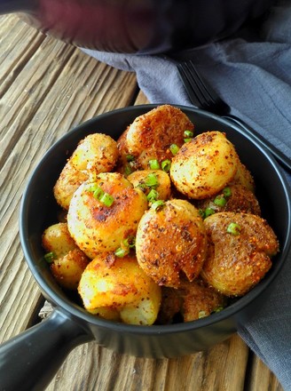 Pan-fried Baby Potatoes