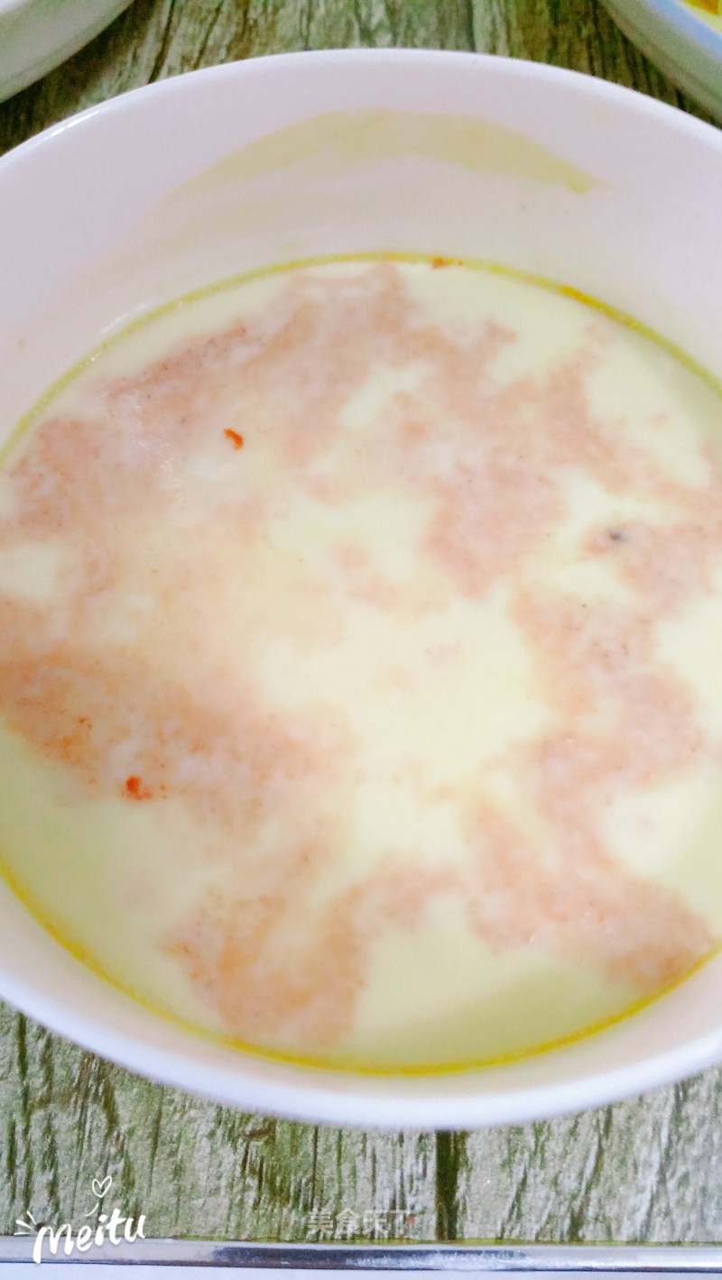 Steamed Egg with Bean Sauce recipe