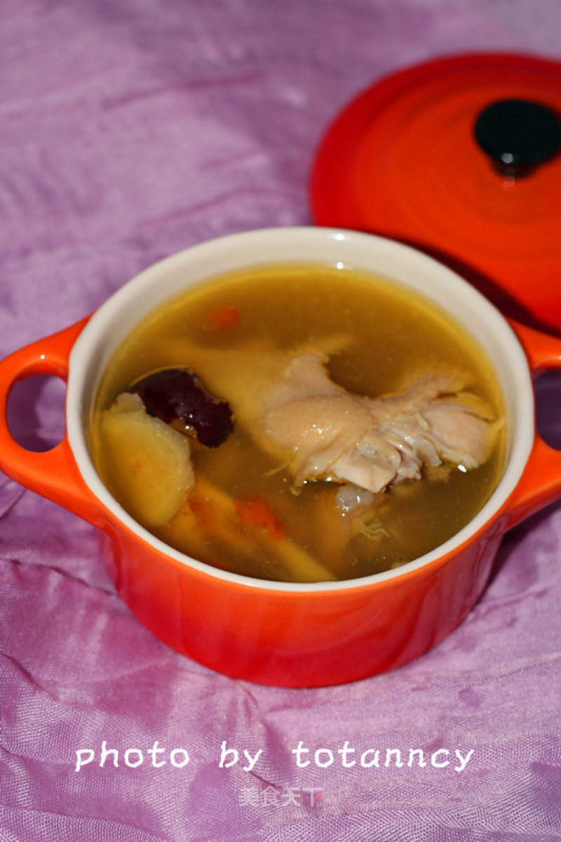 Autumn Replenishing Qi Soup----astragalus Chicken Soup recipe