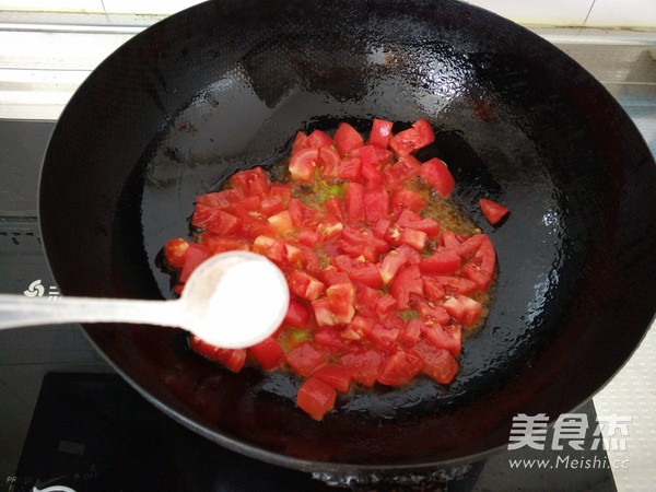 Tomato Loofah Soup recipe