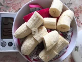 White Heart Pitaya Banana Fresh Enzyme recipe