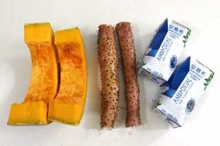 Pumpkin Yam Yogurt Paste recipe