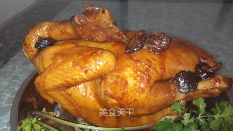 Mushroom Oil Chicken recipe