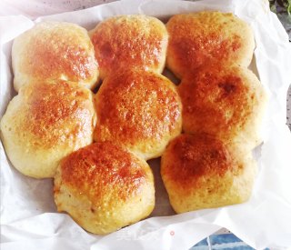 Bean Paste and Pork Floss Bun recipe