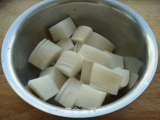 Sweet and Sour Crispy Radish recipe