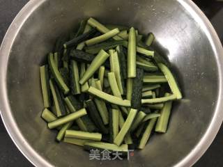 #凉饭菜#crispy Mixed Cucumber recipe