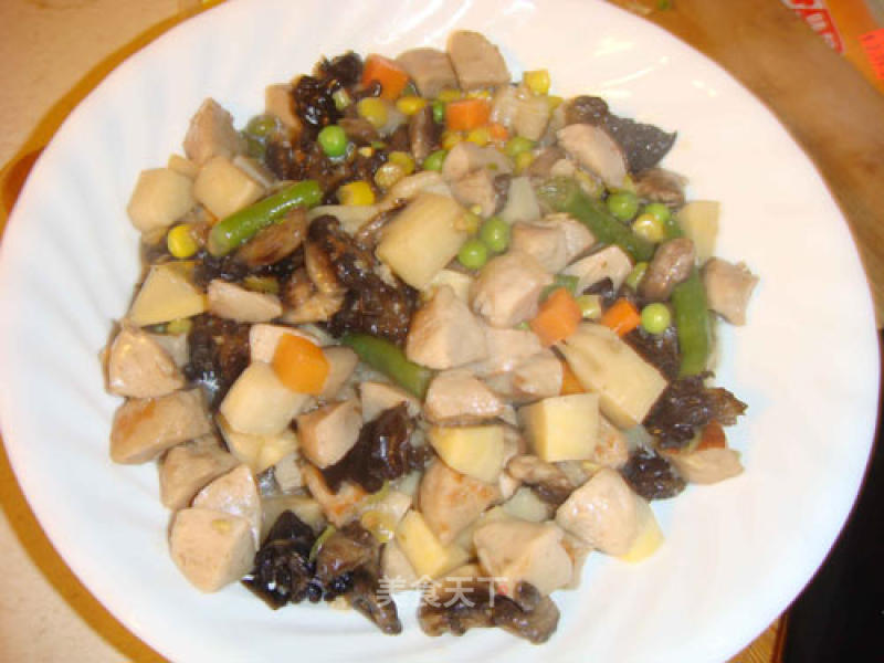 Kuaishou Dishes – Stir-fried Mixed Dice