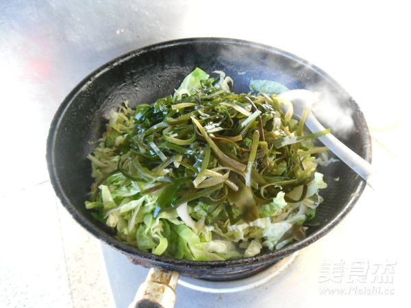 Seaweed Shredded Cabbage recipe