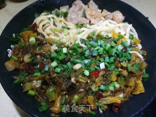 Sauerkraut Pork Noodle recipe