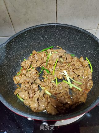 Stir-fried Beef with Soy Sauce recipe