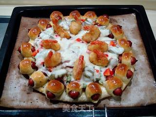 Pastry Making "mini Hot Dog Pizza" recipe