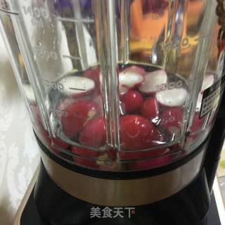 Cherry Radish Honey Juice recipe