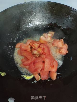 Scrambled Eggs with Tomatoes recipe