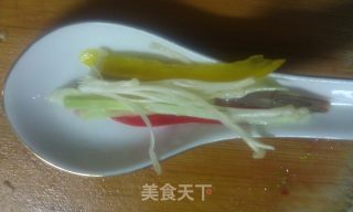 Anchovy Shrimp in Abalone Sauce recipe