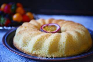 Passion Fruit Chiffon Cake recipe