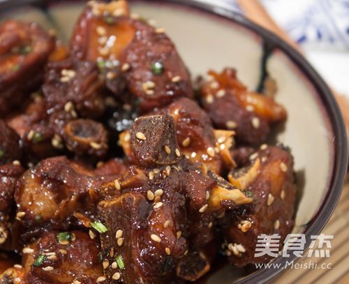 Plum Fragrant Pork Ribs recipe