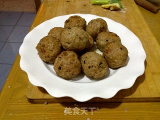 Meat Ball with Soy Sauce recipe