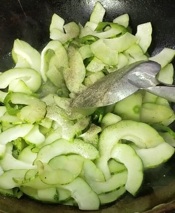 Stir-fried Vegetable Melon recipe