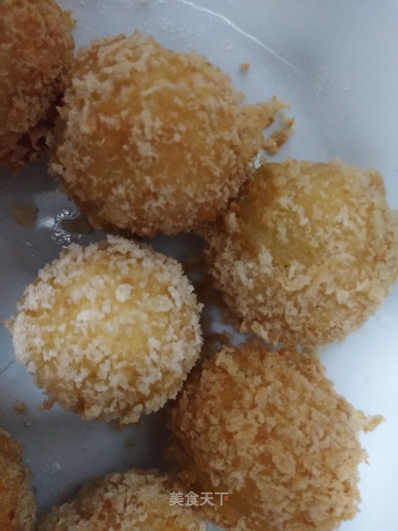 Fried Potato Meatballs recipe