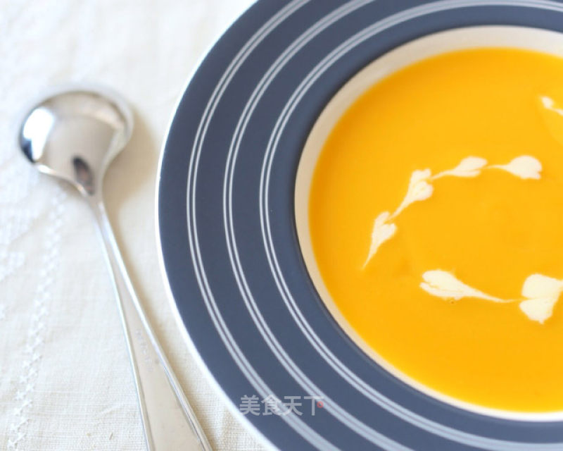 Scallop Pumpkin Soup recipe