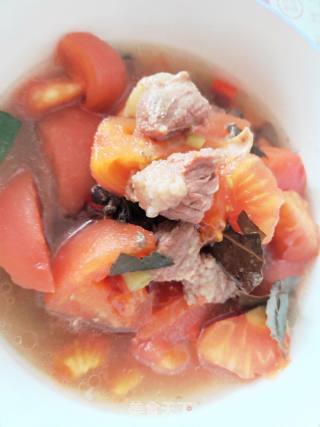 Beef Persimmon Soup recipe