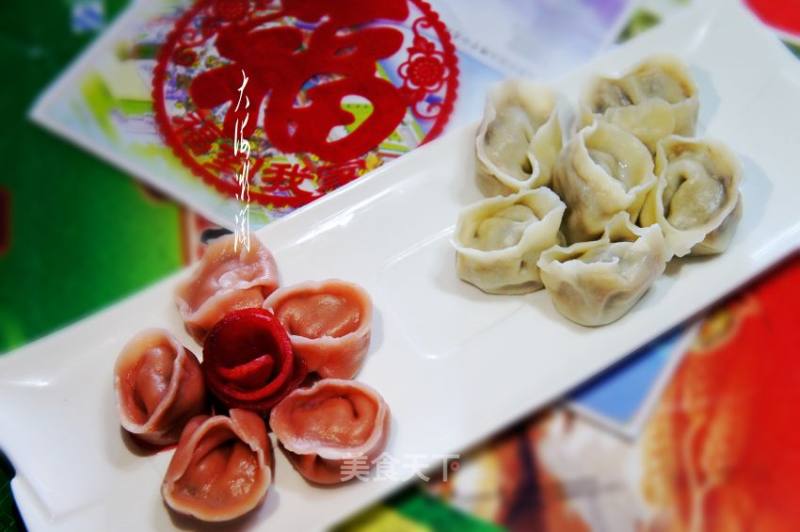 [northeast] Mushroom Stuffed Lily Dumplings recipe