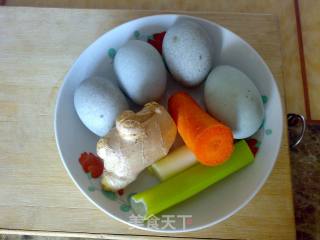 Preserved Egg with Cold Dressing recipe