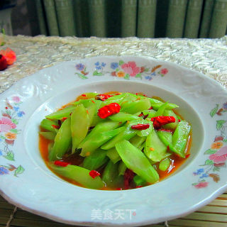 Spicy Fried Lettuce recipe