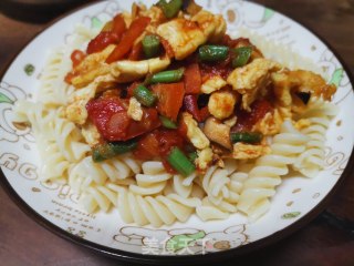 Homemade Italian Fusilli Pasta recipe