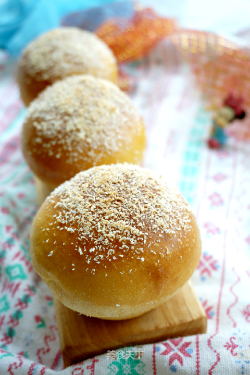 #trust之美#coconut Mango Bread recipe