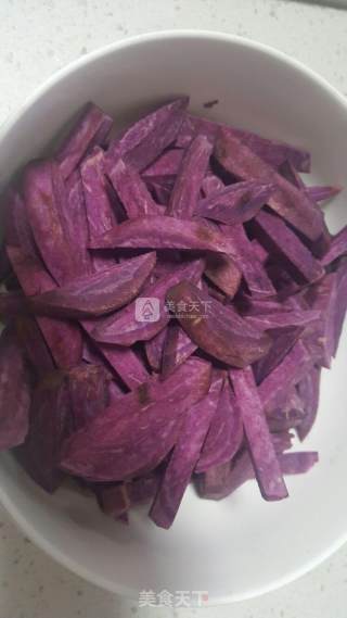 Honey Purple French Fries recipe
