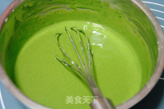 【matcha Mille Crepes】 recipe