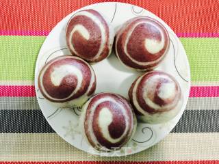 [northeast] Two-color Bean Paste Buns recipe