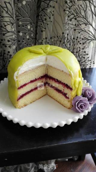 #aca烤养明星大赛#swedish Princess Cake recipe