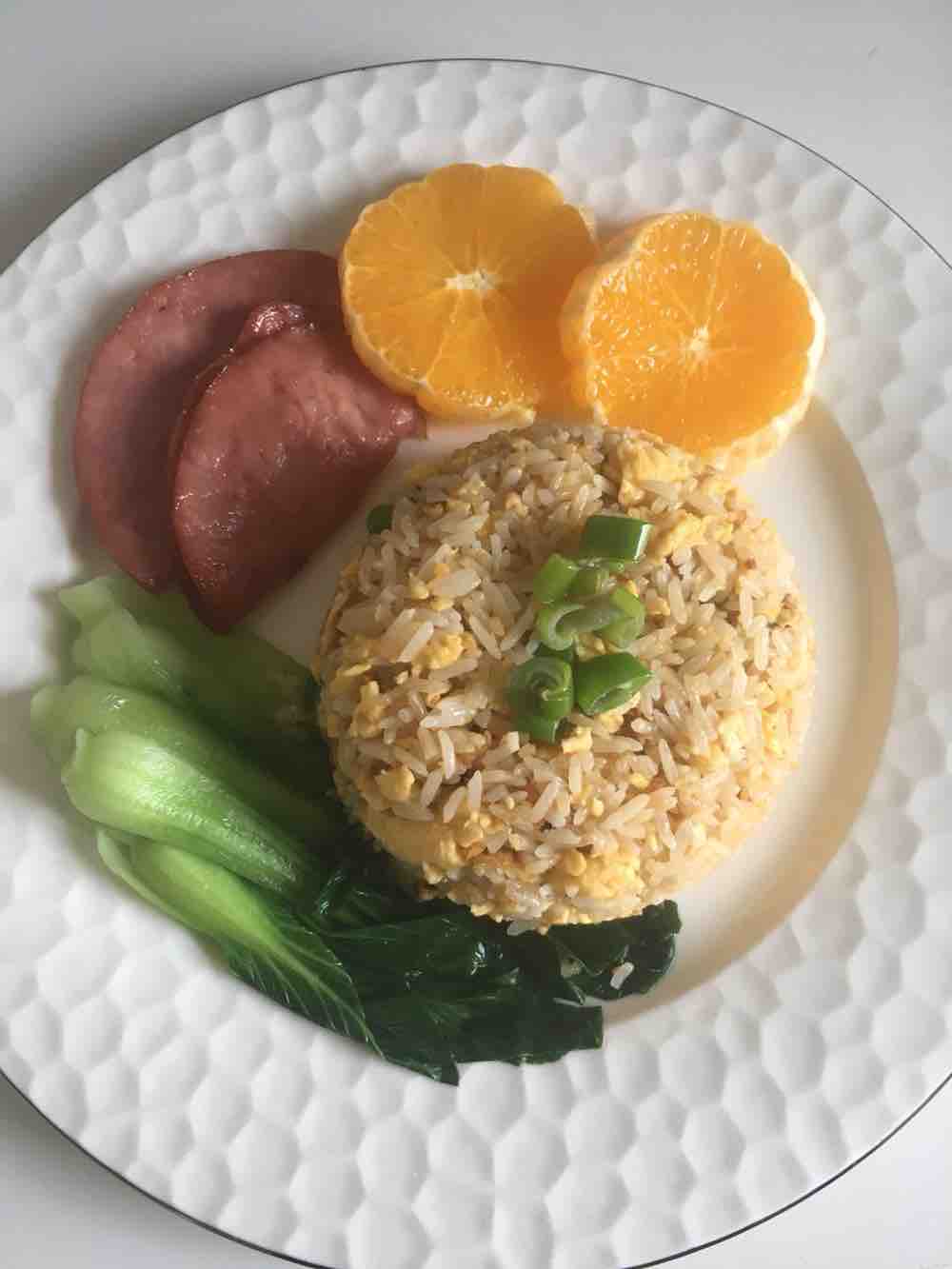 Colorful Delicious Egg Fried Rice recipe